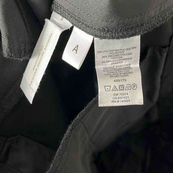 LOFT Black Marisa Sailor Trouser Dress Pants Size 8 - Picture 12 of 12